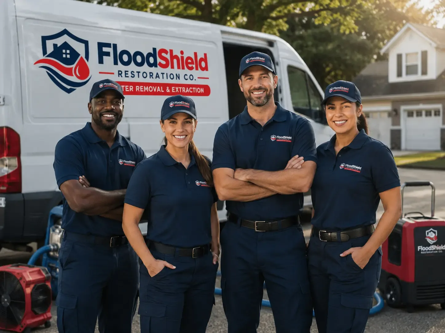 Flood Damage Restoration company in Ardara, PA